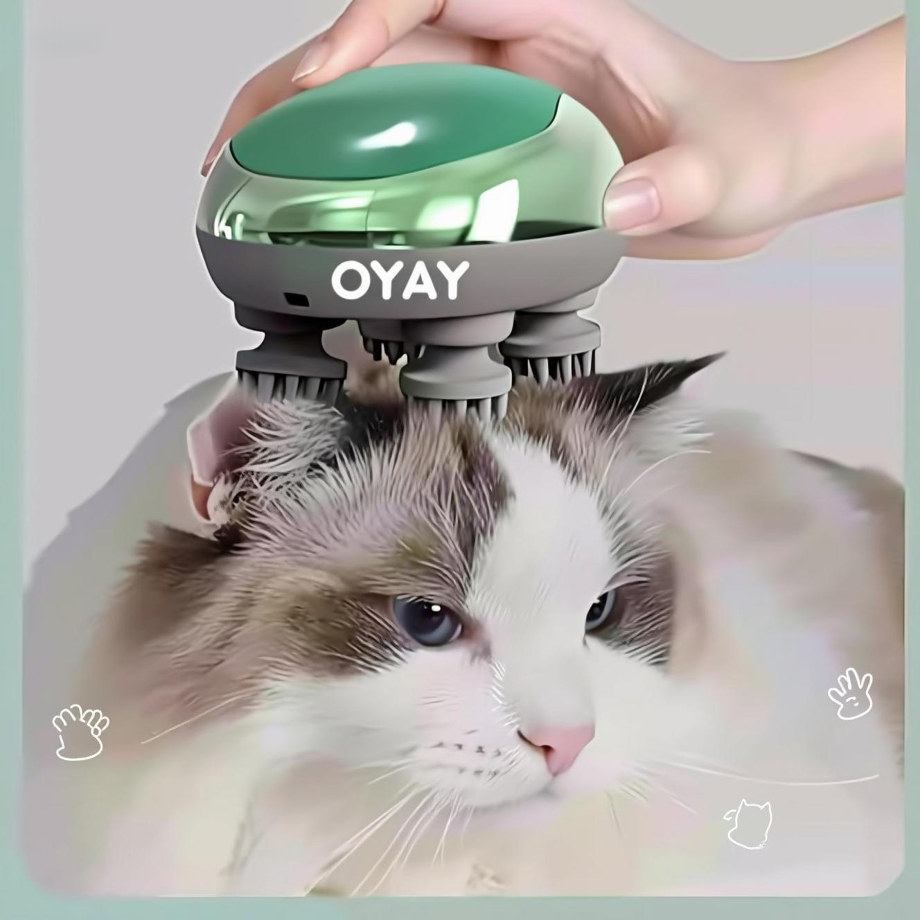 OYAY AI Pet Massager Biotech for pet and family use festival gift Vet-Recommended Joint Relief Silent Pet Pain Relief Cat Anxiety Reduction Tech