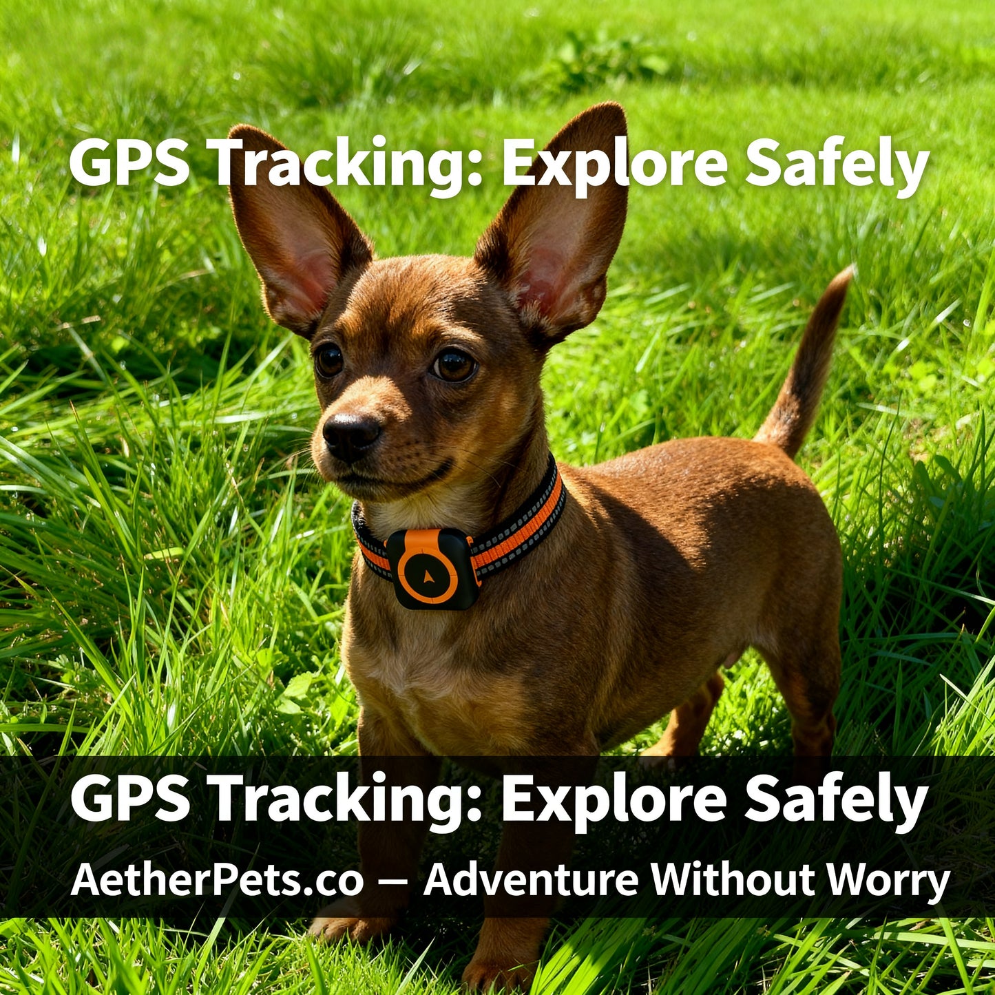 All-in-One GPS Pet Tracker: GPS AGPS LBS Positioning + Health Monitor + Geo-fence - For Dogs & Cats