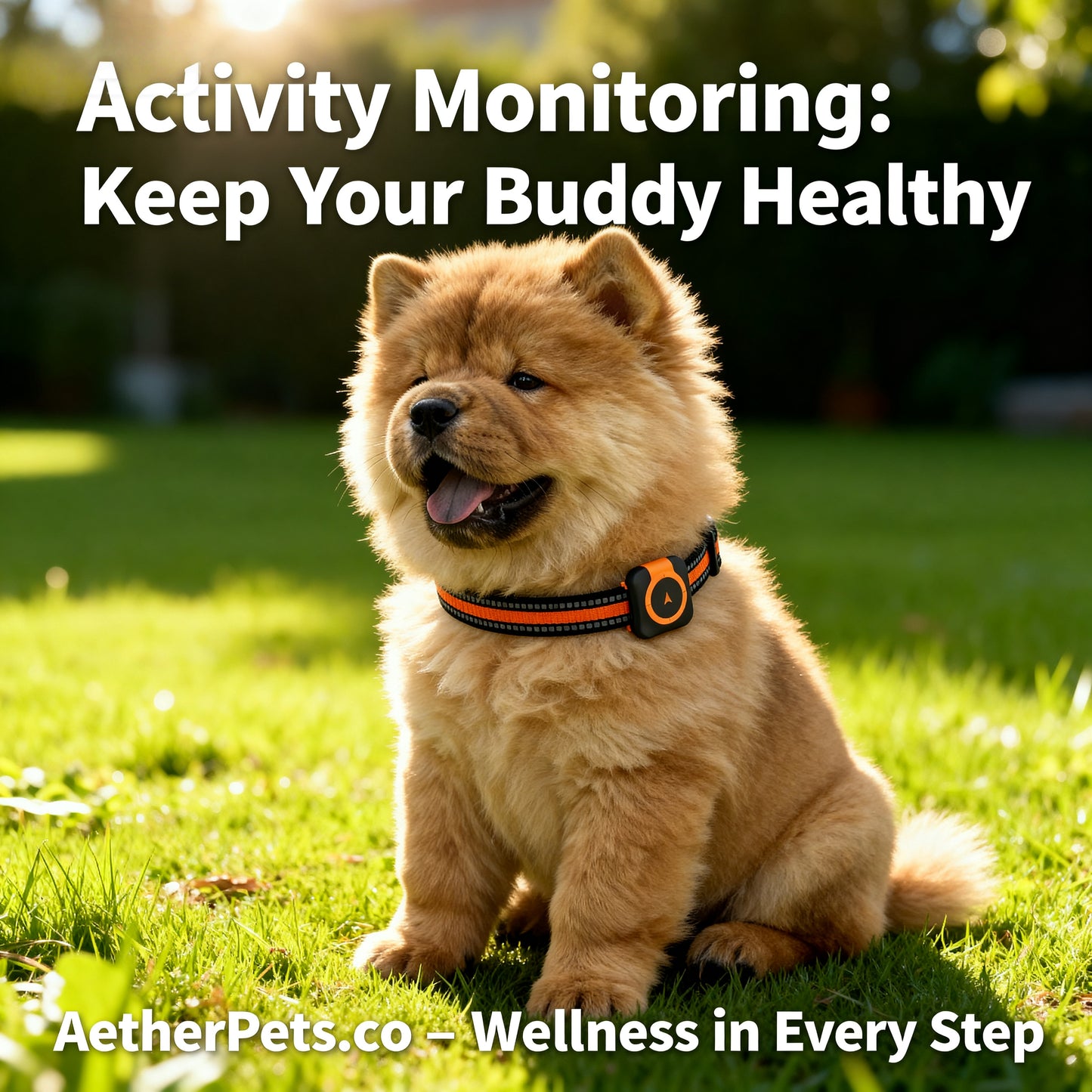 All-in-One GPS Pet Tracker: GPS AGPS LBS Positioning + Health Monitor + Geo-fence - For Dogs & Cats