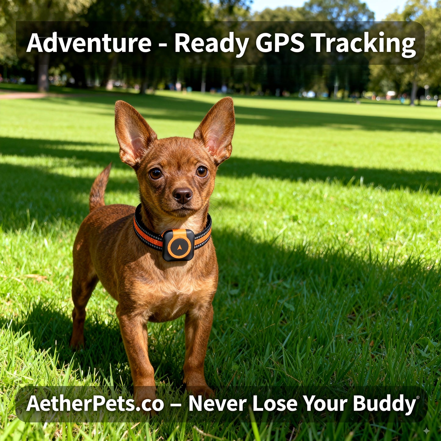 All-in-One GPS Pet Tracker: GPS AGPS LBS Positioning + Health Monitor + Geo-fence - For Dogs & Cats