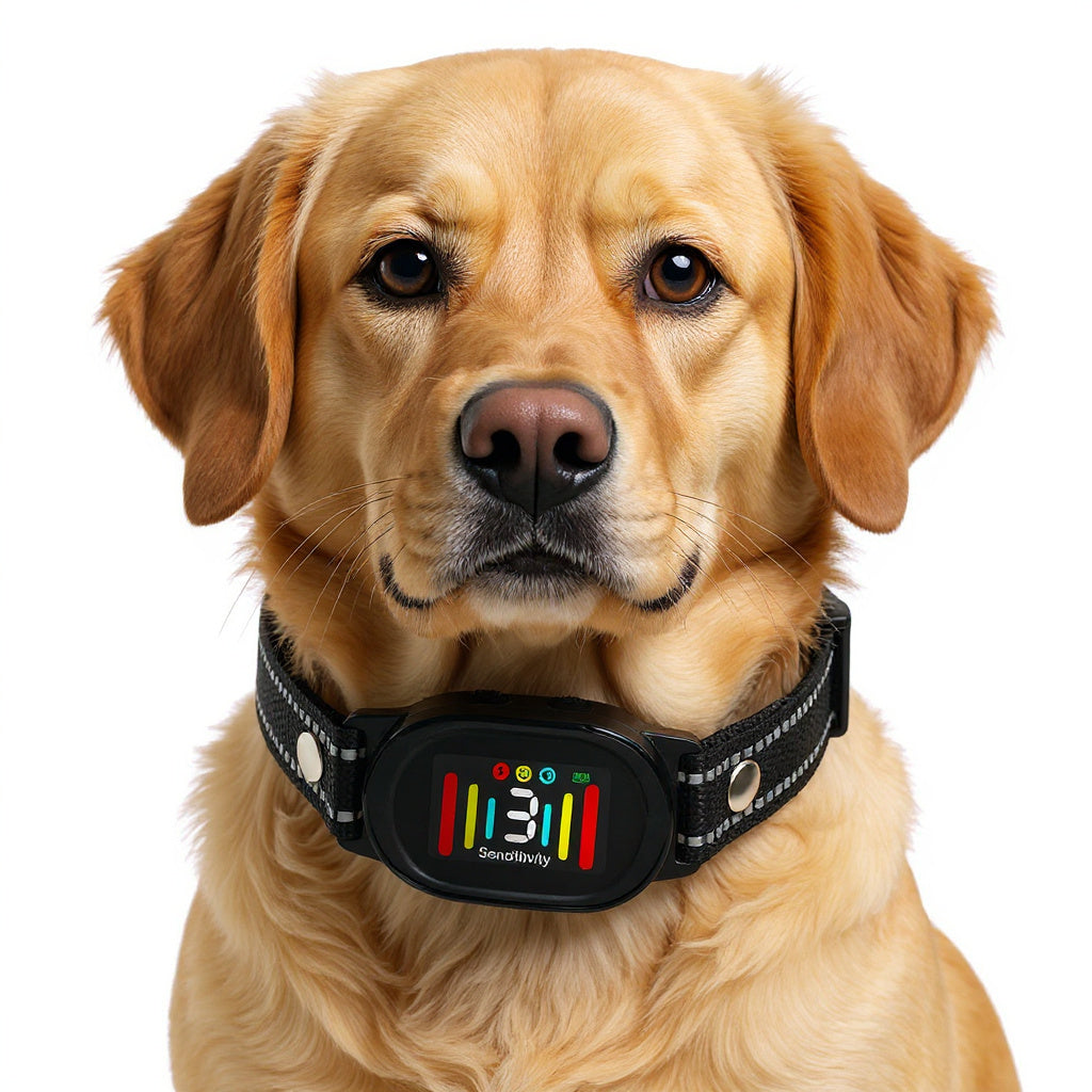 Stop Dog Barking Now! Color Display Rechargeable Anti-Bark Collar - AI-Powered Detection, Zero False Triggers, Anti-Mistouch Bark Collar, IP67 Waterproof Dog Training Collar