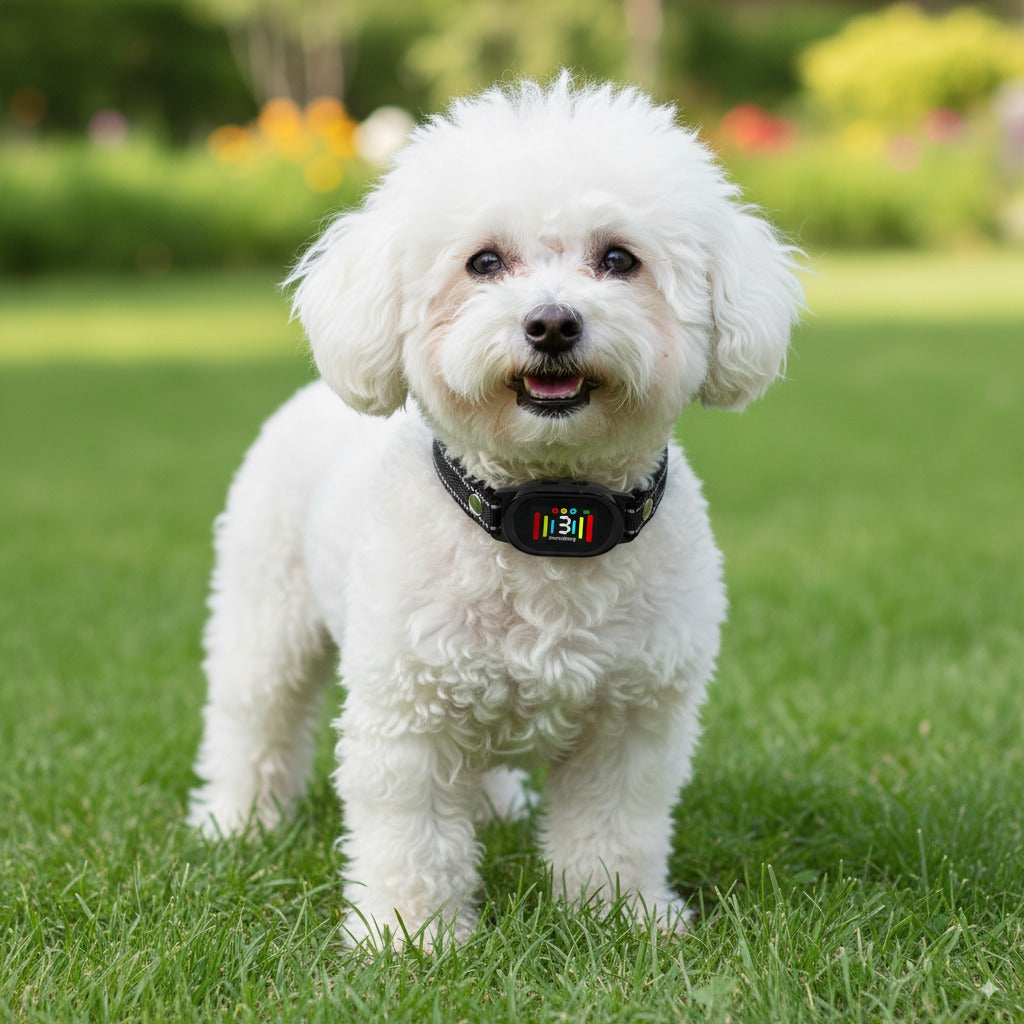 Stop Dog Barking Now! Color Display Rechargeable Anti-Bark Collar - AI-Powered Detection, Zero False Triggers, Anti-Mistouch Bark Collar, IP67 Waterproof Dog Training Collar